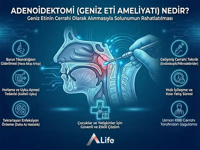 Adenoidektomi Nedir? | Adenoidektomi Nasıl Yapılır?